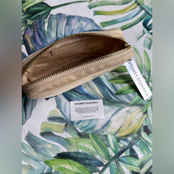 Stoney Clover Lane Small Pouch - Sand NWT - Picture 6 of 9